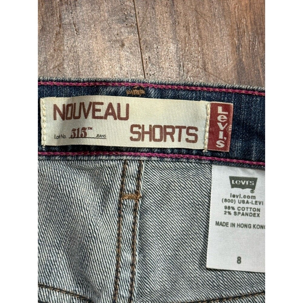 Levi’s 515 Women’s Jean Shorts Size  8 Noveau - Picture 4 of 7